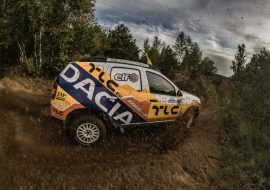 TLC rally car Dacia Duster Cup Poland