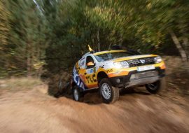 TLC rally car Dacia Duster Cup Poland