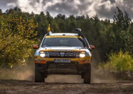 TLC rally car Dacia Duster Cup Poland