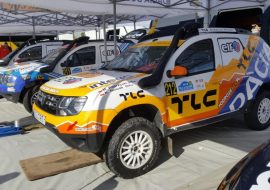 TLC rally car Dacia Duster Cup Poland