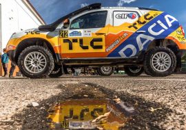 TLC rally car Dacia Duster Cup Poland