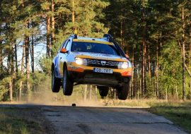 TLC rally car Dacia Duster Cup Poland