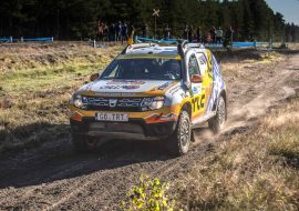 TLC rally car Dacia Duster Cup Poland