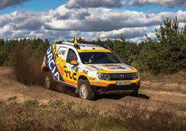 TLC rally car Dacia Duster Cup Poland