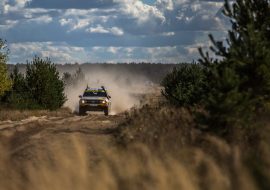 TLC rally car Dacia Duster Cup Poland