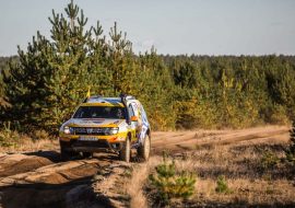 TLC rally car Dacia Duster Cup Poland